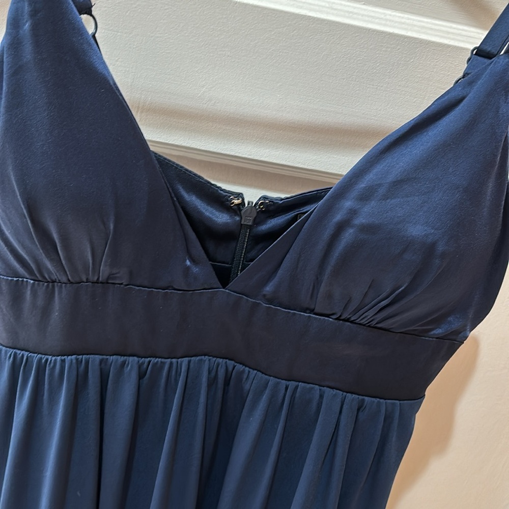 Navy Prom Dress - Picture 5 of 6